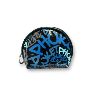 PKT SWIRL PU COIN POUCH